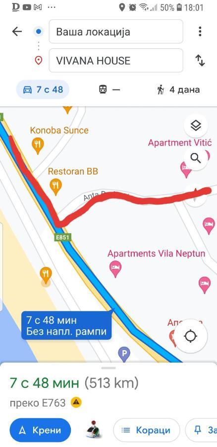 Vivana House Šušanj Eksteriør bilde